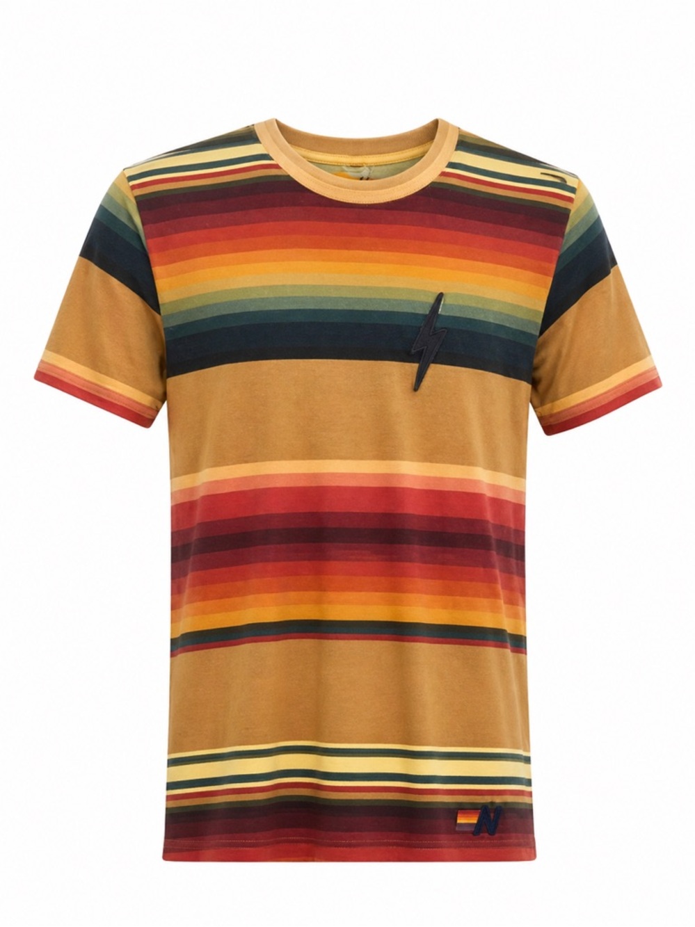 Aviator Nation Women's Serape Boyfriend Tee/T-Shirt | LIKE NEW!! ⚡️🌈🔥